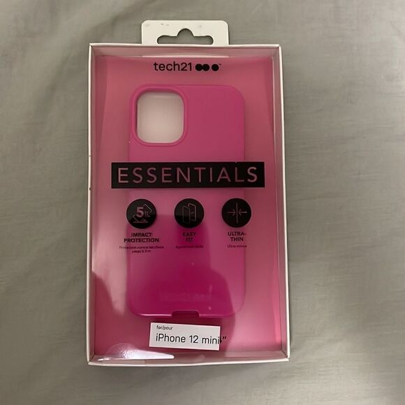 Tech21 Essentials for iPhone 12 mini - Pink - Picture 1 of 7